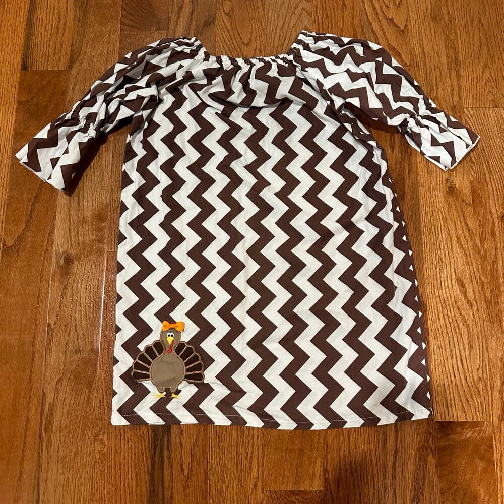Girls size 8 Thanksgiving Fall Dress Southern tots